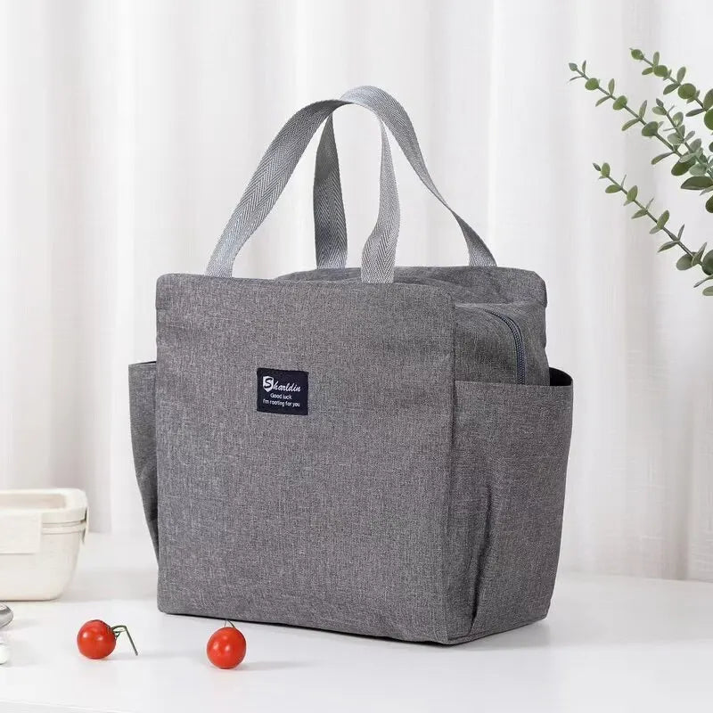 Large Capacity Portable Cooler Bag – Oxford Insulated Thermal Lunch Bag