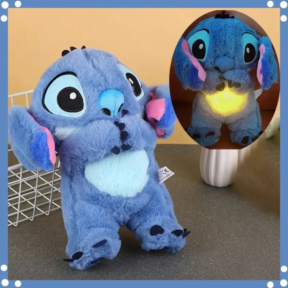 Stitch Kawaii Soothing Sleep Plush With Light and Breathing Air Bag
