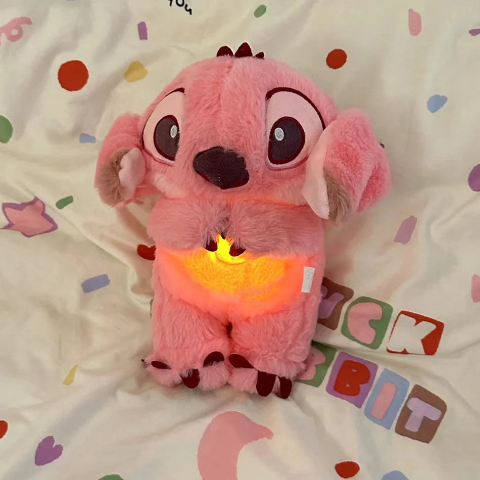 Stitch Kawaii Soothing Sleep Plush With Light and Breathing Air Bag
