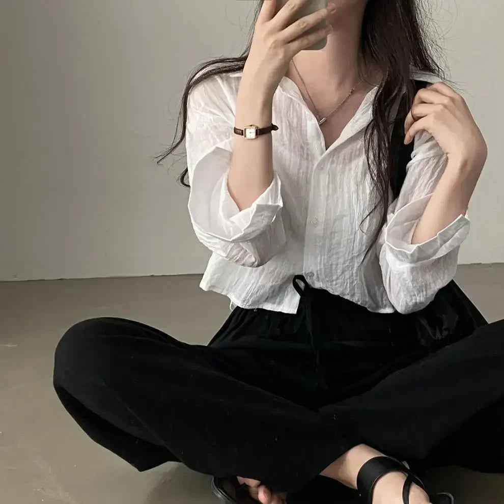 Casual Loose-Fit Shirt – Lightweight Chic