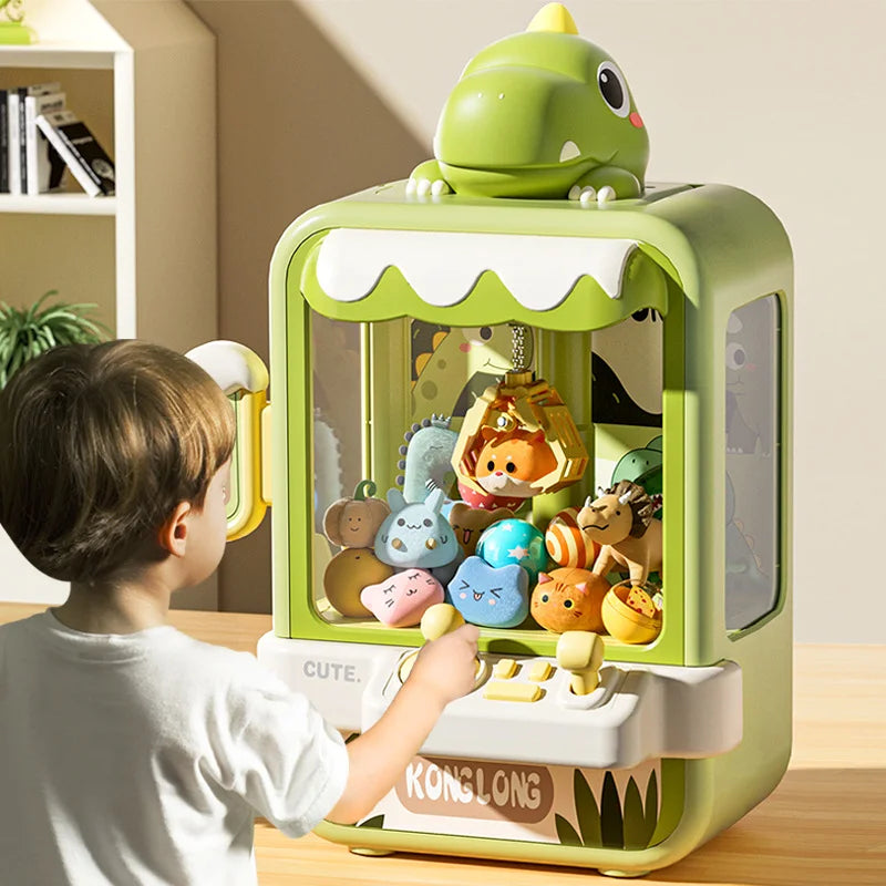 Dino & Bunny Claw Machine Toy – Fun Grab Game for Kids