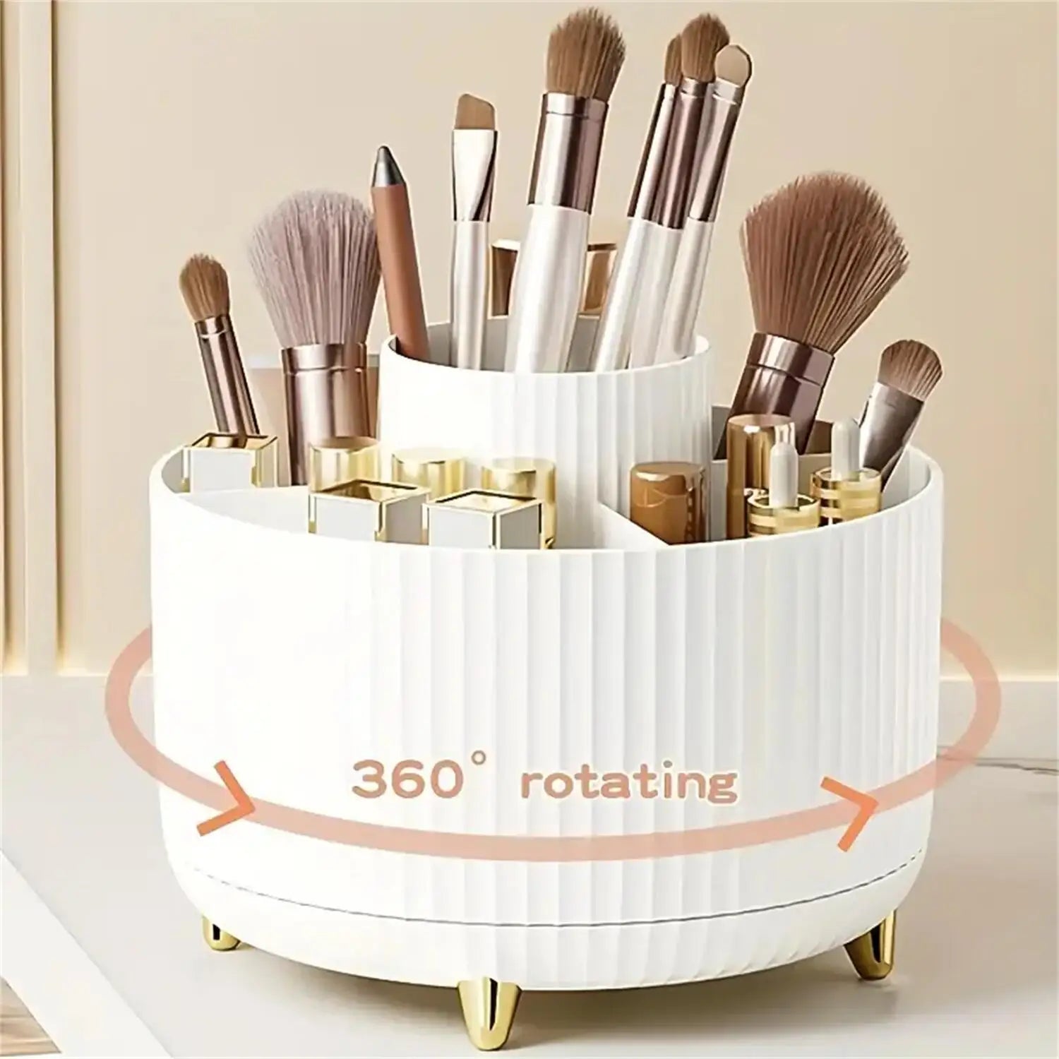 360° Rotating Makeup Organiser – Keep Your Cosmetics Neat and Accessible