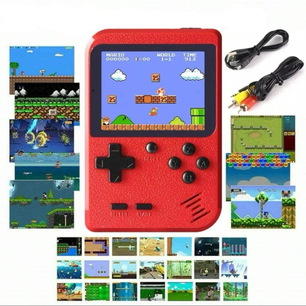 Retro Handheld Console for Kids – Hundreds of Classic Games