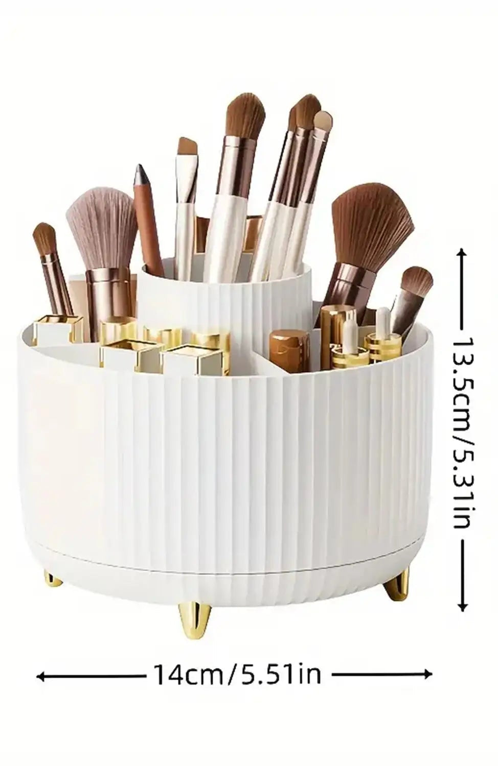 360° Rotating Makeup Organiser – Keep Your Cosmetics Neat and Accessible