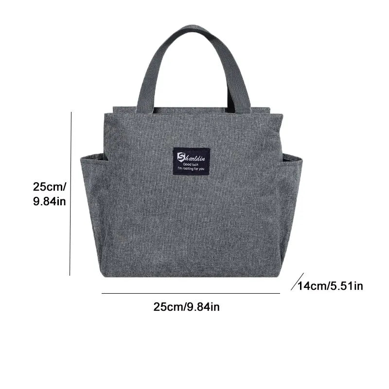 Large Capacity Portable Cooler Bag – Oxford Insulated Thermal Lunch Bag