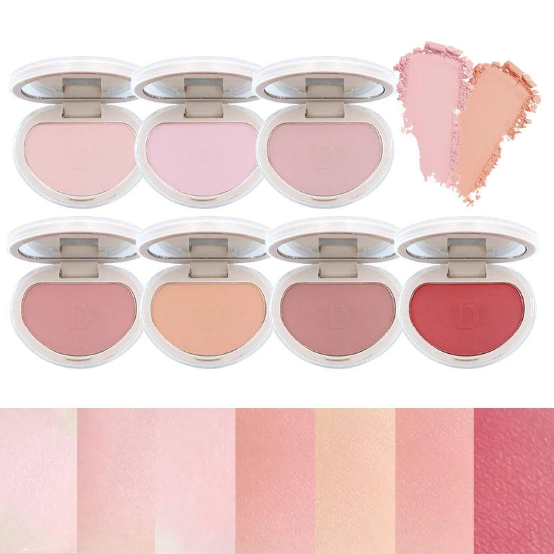DaimAnpu Monochrome Honey Powder Blusher – High Gloss, Natural Brightening, Rouge & Setting Powder Cream