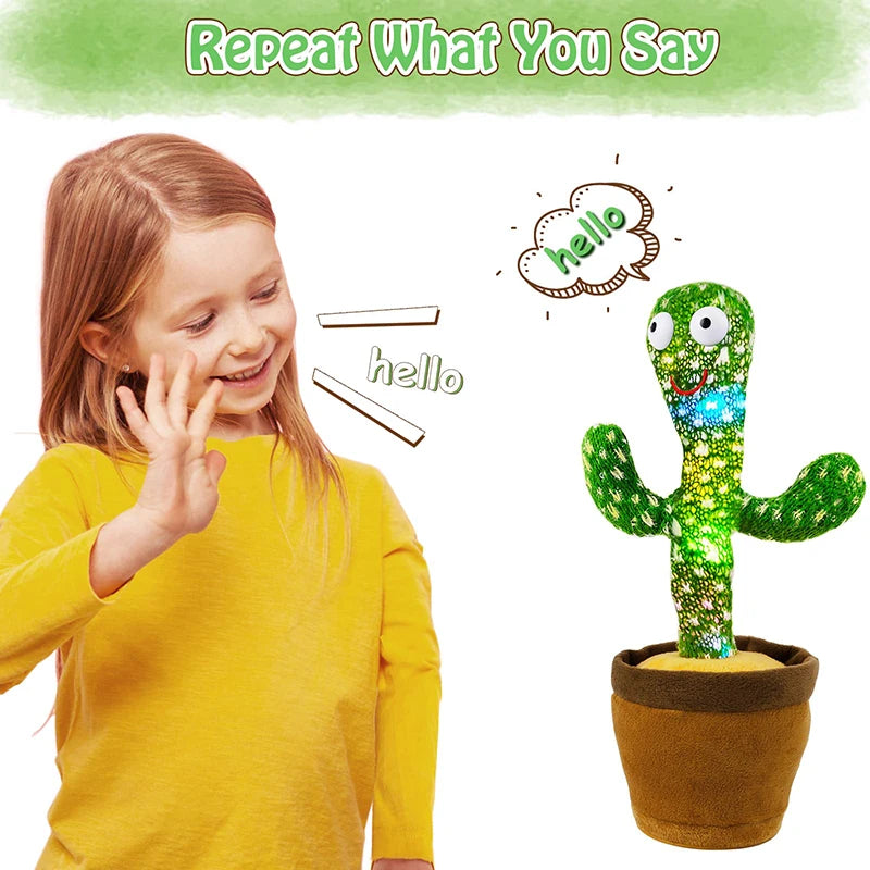 Dancing and Talking Cactus Toy
