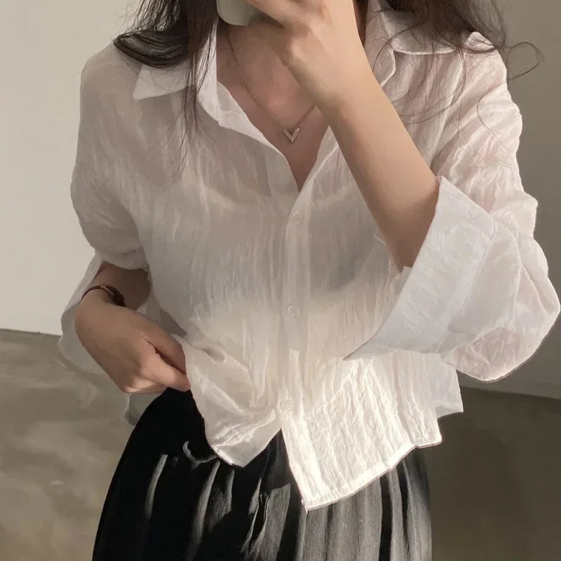 Casual Loose-Fit Shirt – Lightweight Chic