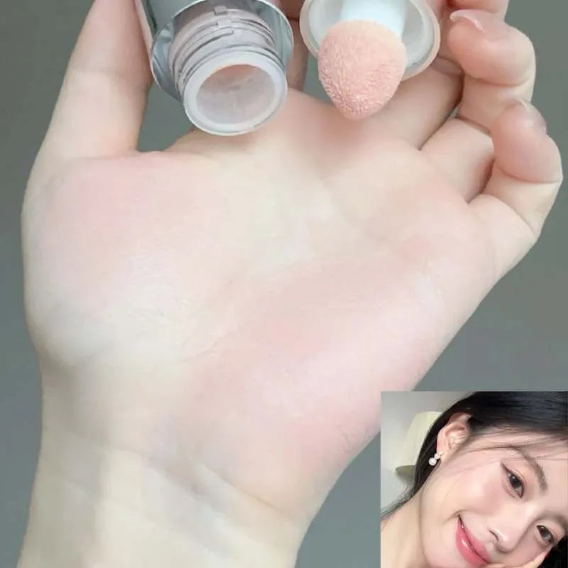 Liquid Blush Stick – Dual Use for Lips & Cheeks with Sponge Tip, Waterproof & Long-Lasting