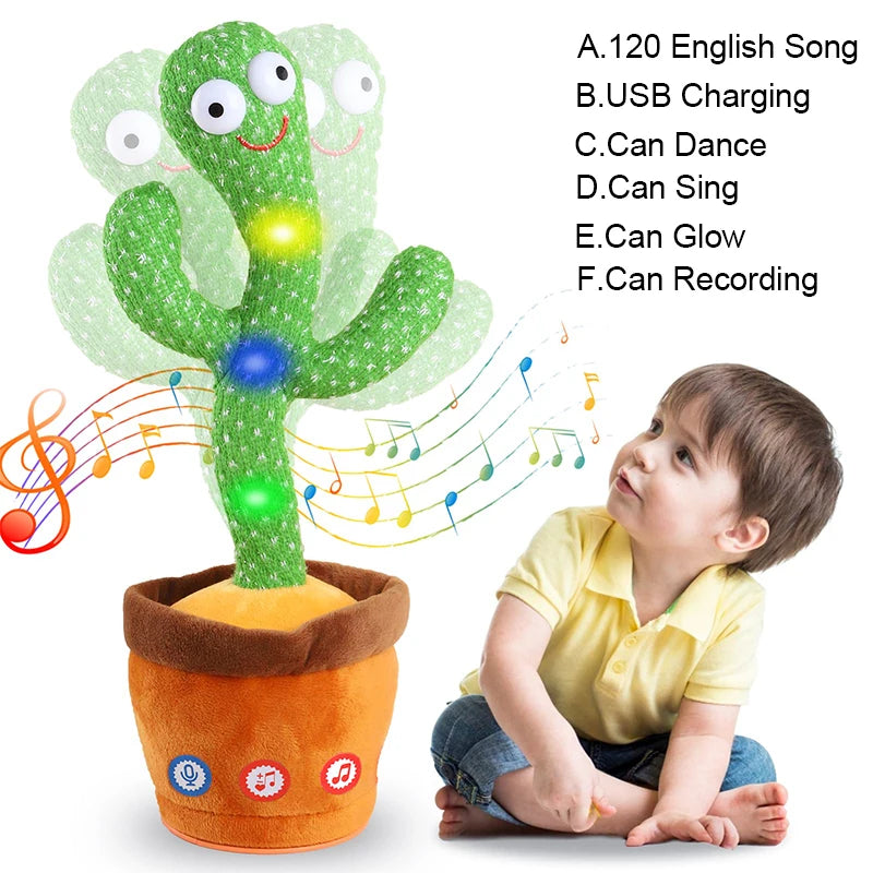 Dancing and Talking Cactus Toy