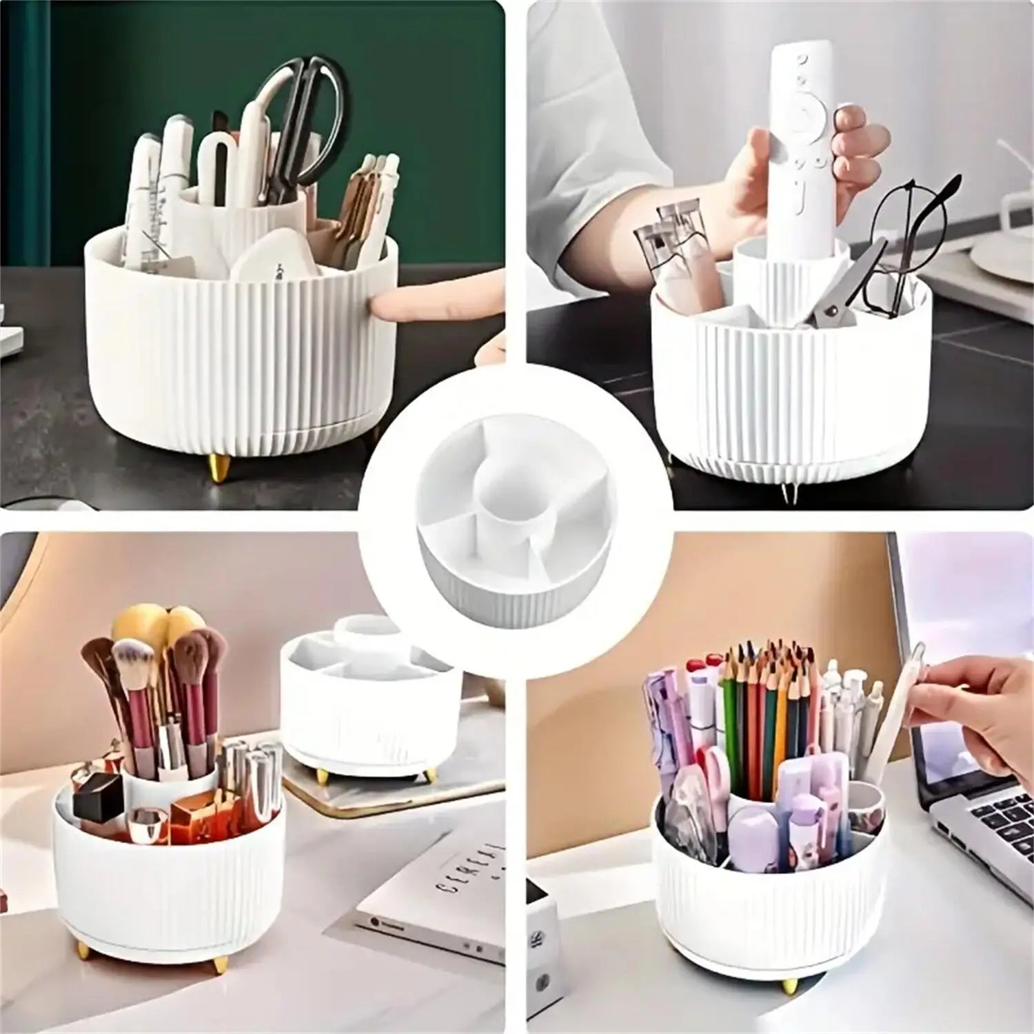 360° Rotating Makeup Organiser – Keep Your Cosmetics Neat and Accessible