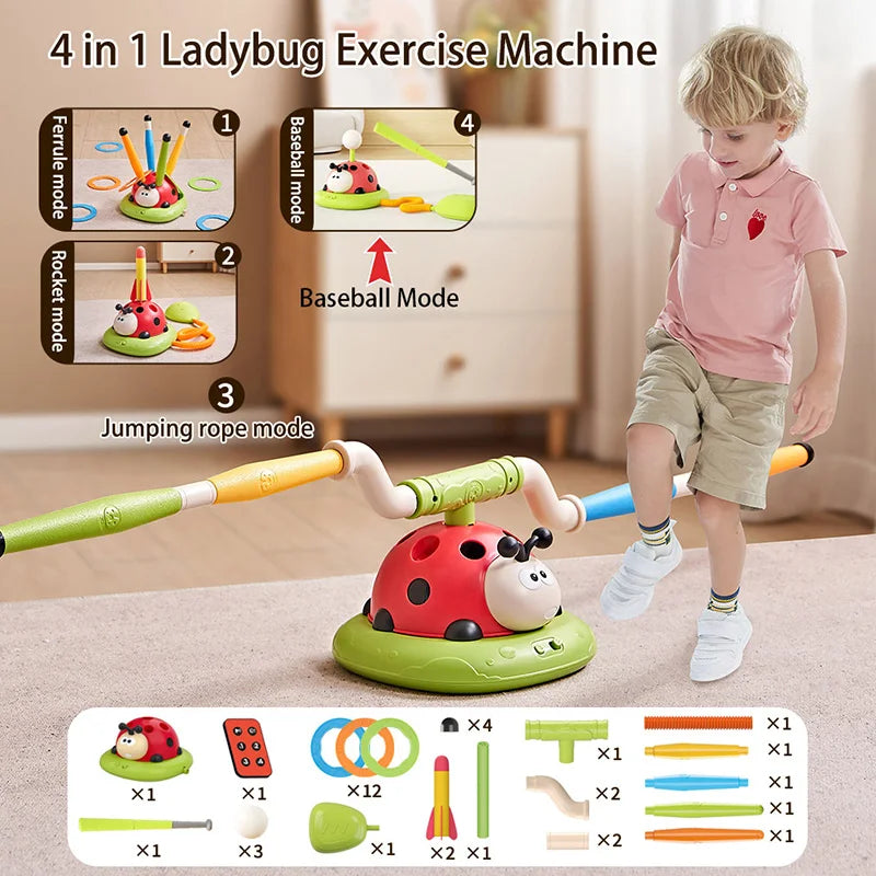 Ladybug Multifunctional Sport & Play Set - Fun & Active Play for Kids