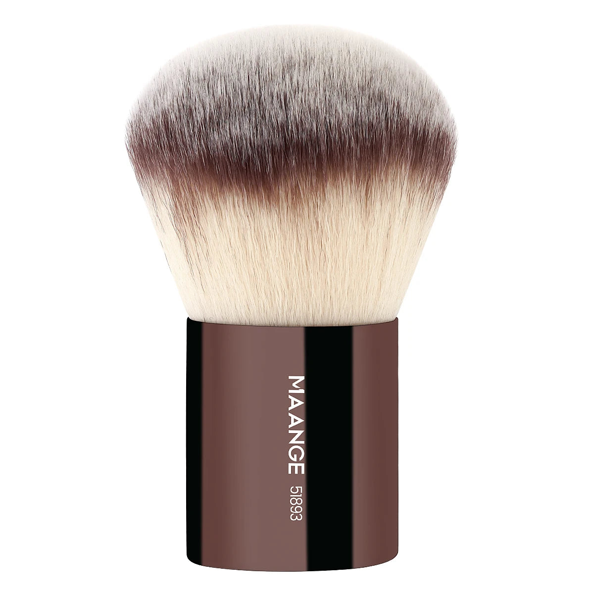 Double-Headed Makeup Brush with Soft Fiber Bristles – Foundation, Powder, Concealer, Blusher & Bronzer Brush