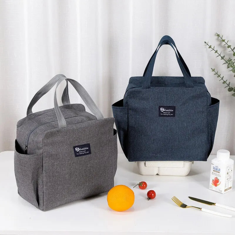 Large Capacity Portable Cooler Bag – Oxford Insulated Thermal Lunch Bag