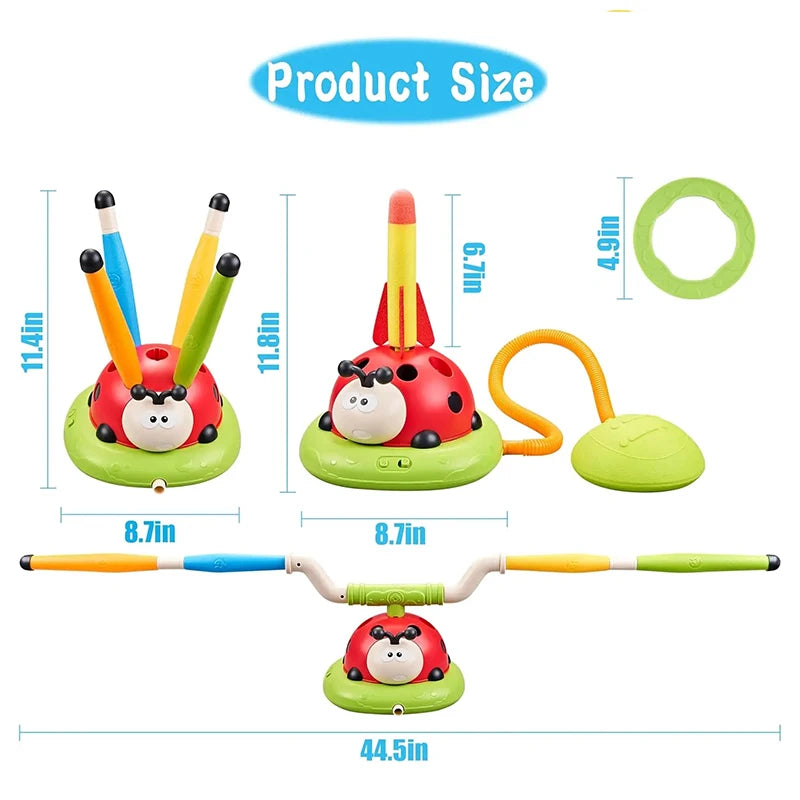 Ladybug Multifunctional Sport & Play Set - Fun & Active Play for Kids