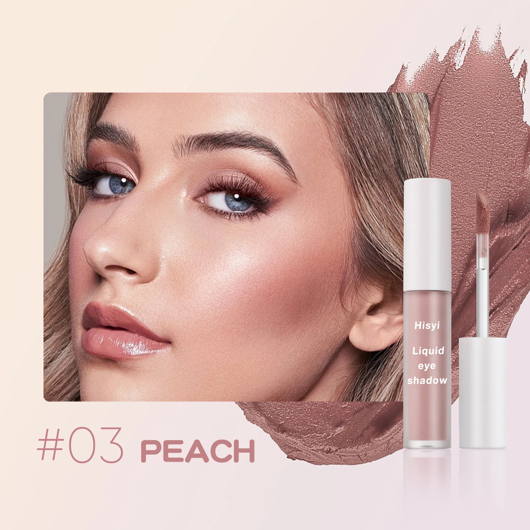 Hydrating Matte Liquid Eyeshadow – Four Earth Tones, Long-Lasting with Silky Smooth Application