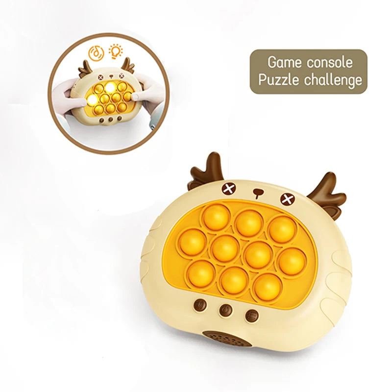 Electronic Pop Quick Push Bubbles Game Machine