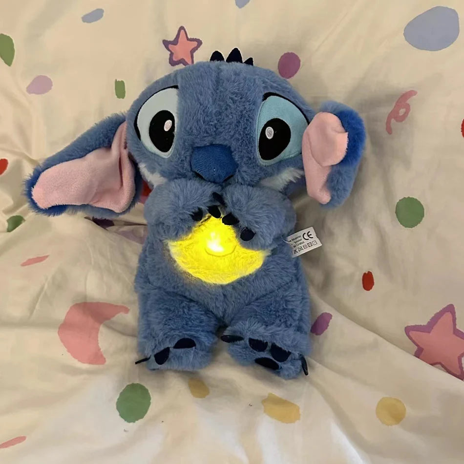 Stitch Kawaii Soothing Sleep Plush With Light and Breathing Air Bag