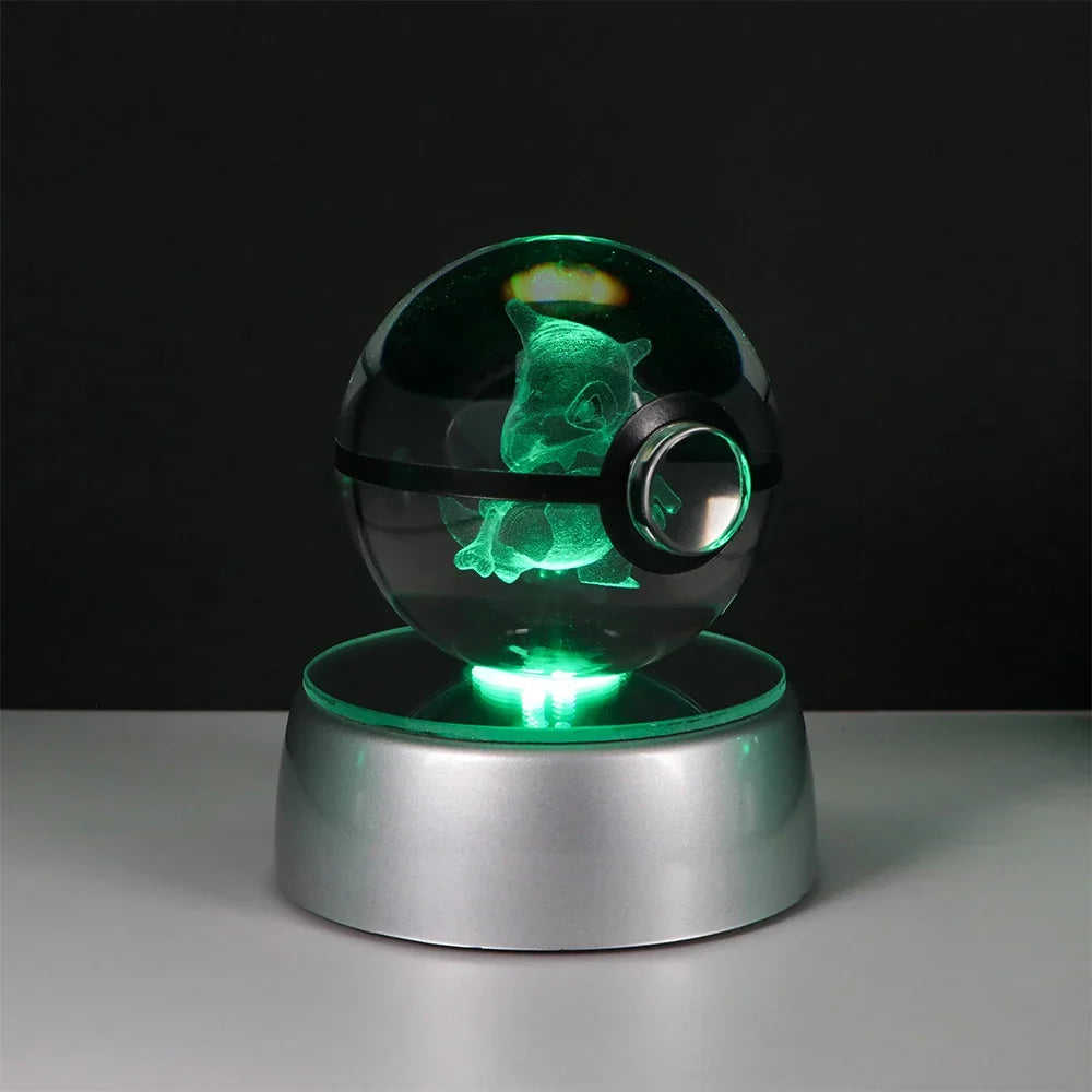 Pokémon LED Crystal PokeBall – Legendary Night Light Edition