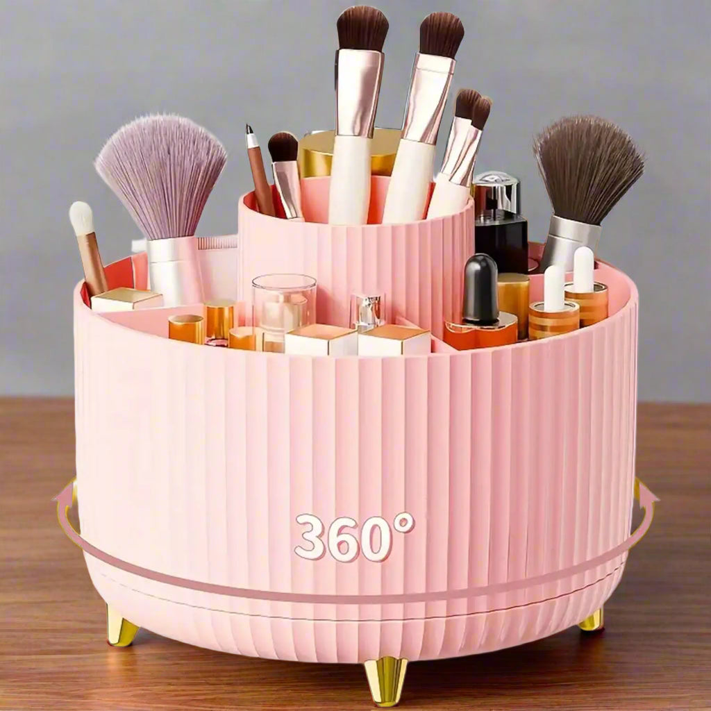 360° Rotating Makeup Organiser – Keep Your Cosmetics Neat and Accessible